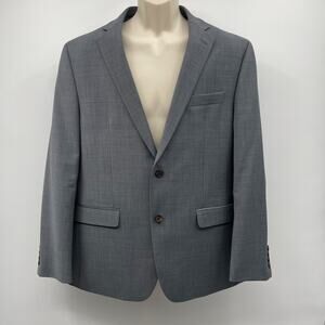 Sport Coat, Blazer, Crown and Ivey Men's Classic-Fit Stretch, Gray, 44R